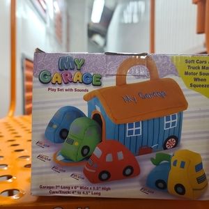 My garage toy play set
